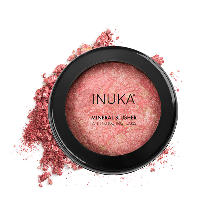 MB24: Mineral Blusher with Reflecting Pearls: Shimmering ROSE